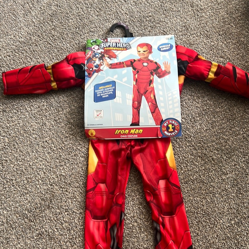 Iron Man Halloween Costume size 2T-3T